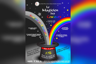 Le Magicien des Couleurs à l'Alhambra