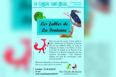 Les Fables de la Fontaine à la Comédie Saint-Michel