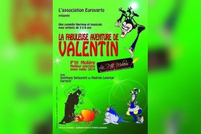 La fabuleuse aventure de Valentin au théâtre Le Mélo d’Amélie