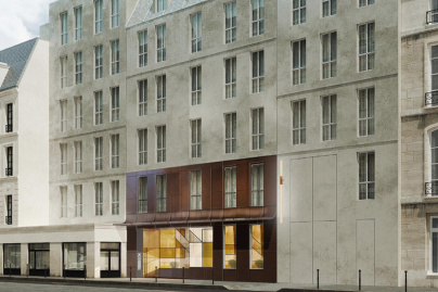 Ouverture en 2019 de l'hôtel Sinner, dans le Marais 