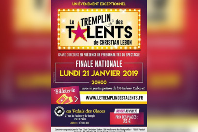 Le Tremplin des Talents 2019 au Palais des Glaces