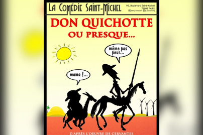 Don Quichotte ou presque, à la Comédie Saint-Michel