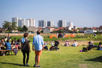 Réouverture de la ferme urbaine Zone Sensible à Saint-Denis