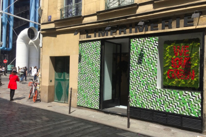 Un pop-up store We Love Green à L'Imprimerie