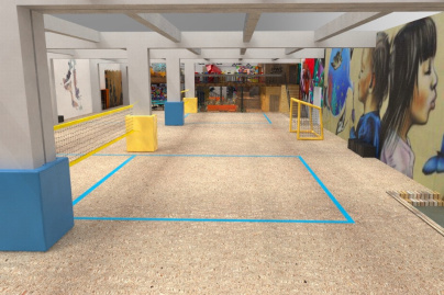 Rivage Mirage à la Sand Fabrik de Pantin