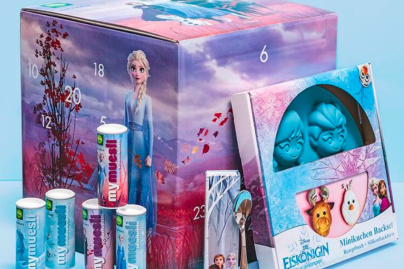 Le calendrier de l’Avent 2019 ‘La Reine des Neiges 2’ de MyMuesli pour les enfants 