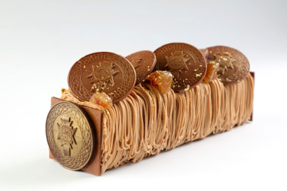 Bûche de Noël 2019 de l’institut Le Cordon Bleu Paris