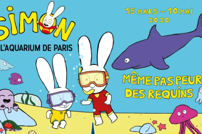 Exposition 'Simon, même pas peur des requins' à l'Aquarium de Paris
