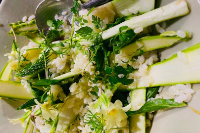 La recette du riz aux asperges par Bruno Verjus, chef du restaurant 2* Table