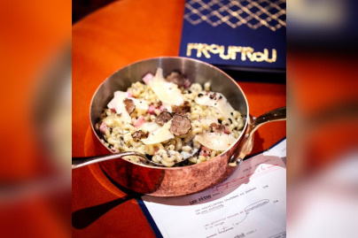 La recette des coquillettes truffées de Juan Arbelaez