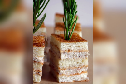 La recette du club sandwich à la sardine des sœurs Rostang, cheffes du restaurant L'Absinthe