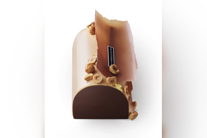 Bûche de Noël 2020 de Claire Damon (Des Gâteaux et du Pain)