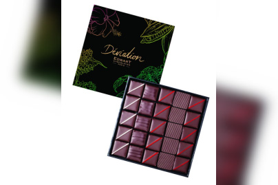 Edwart Chocolatier sort son premier coffret de chocolats vegans