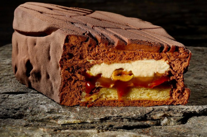 La collaboration gourmande du chef pâtissier François Daubinet et le street artist Hopare