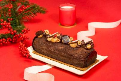 Bûche de Noël 2020 de l'Emporio Armani Caffè