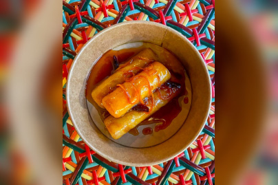 La recette des crêpes Suzette orange et cerise de Mélanie Serre