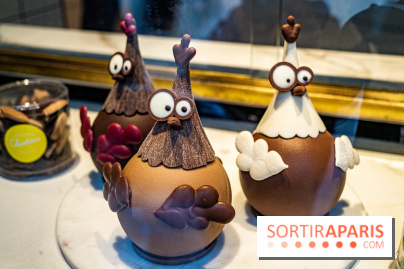 Chocolats de Pâques 2021 à La Pâtisserie et la Chocolaterie Cyril Lignac 