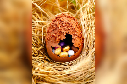 Oeuf de Pâques 2021 par Norbert Tarayre chez Perlin Tatin