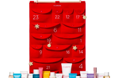 Le calendrier de l'Avent 2021 de Clarins 