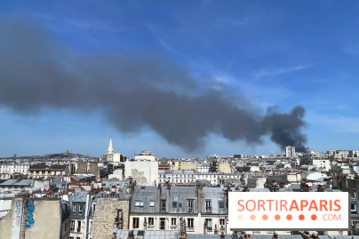 Important incendie en cours à Aubervilliers