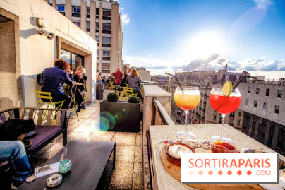 The Lounge Bar View du Novotel Vaugirard