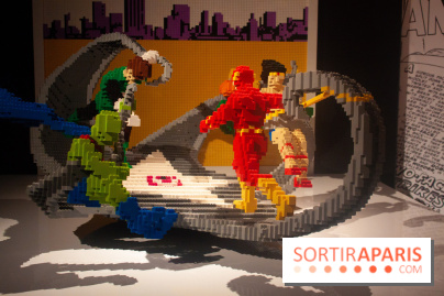 L'exposition LEGO des Super-Heros DC à la Villette