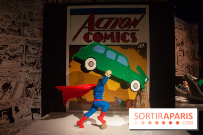 L'exposition LEGO des Super-Heros DC à la Villette