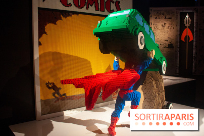 L'exposition LEGO des Super-Heros DC à la Villette
