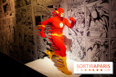 L'exposition LEGO des Super-Heros DC à la Villette