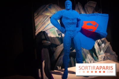 L'exposition LEGO des Super-Heros DC à la Villette