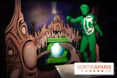 L'exposition LEGO des Super-Heros DC à la Villette