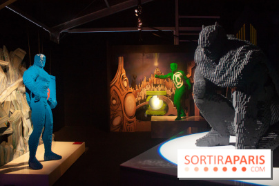 L'exposition LEGO des Super-Heros DC à la Villette