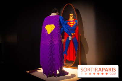 L'exposition LEGO des Super-Heros DC à la Villette