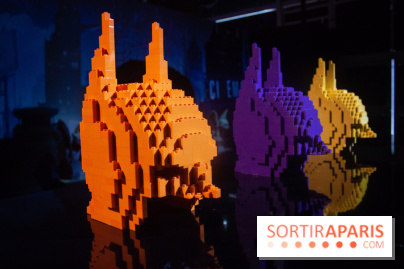 L'exposition LEGO des Super-Heros DC à la Villette