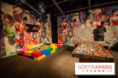 L'exposition LEGO des Super-Heros DC à la Villette
