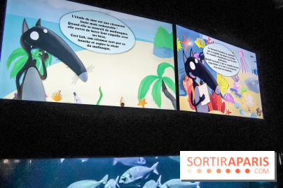 Loup préserve les océans à l'Aquarium de Paris, les photos