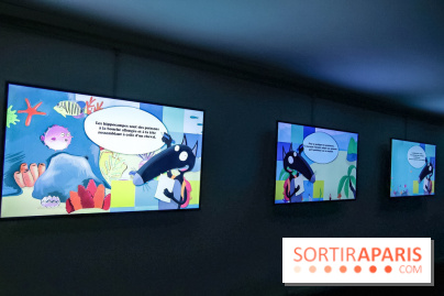 Loup préserve les océans à l'Aquarium de Paris, les photos