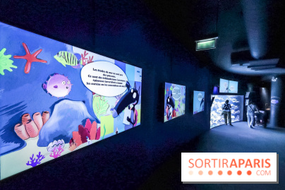 Loup préserve les océans à l'Aquarium de Paris, les photos