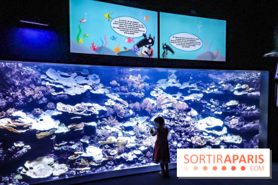 Loup préserve les océans à l'Aquarium de Paris, les photos