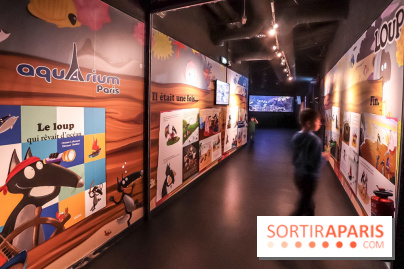 Loup préserve les océans à l'Aquarium de Paris, les photos