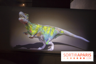 Un T-Rex à Paris : les photos