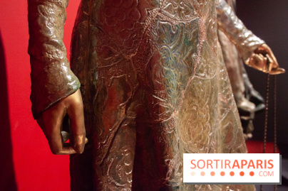 La Femme au singe, détail, Camille Alaphilippe, 1908 - exposition En Couleurs au Musée d'Orsay