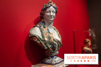 Le Printemps sous les traits de Flore, atelier de Nicolas Fouquay, vers 1730 - exposition En Couleurs au Musée d'Orsay