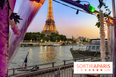 La Guinguette Sohso face à la Tour Eiffel