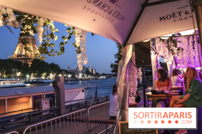 La Guinguette Sohso face à la Tour Eiffel