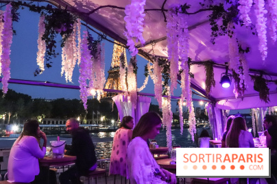 La Guinguette Sohso face à la Tour Eiffel