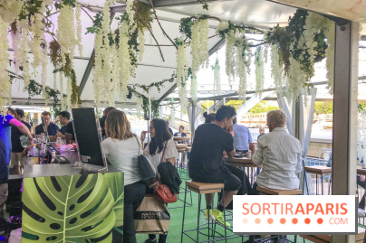 La Guinguette Sohso face à la Tour Eiffel