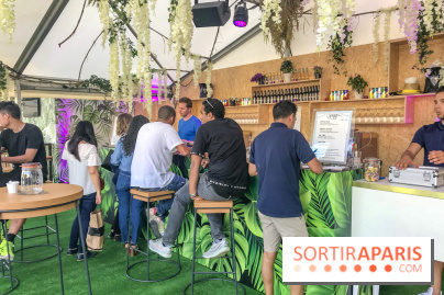 La Guinguette Sohso face à la Tour Eiffel