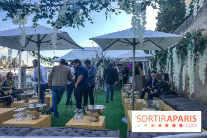 La Guinguette Sohso face à la Tour Eiffel