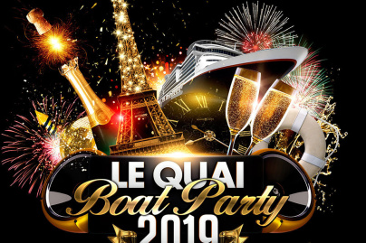 PARIS « BOAT PARTY » 2019 ( Bateau / Terrasse Panoramique Chauffée / All Inclusive )